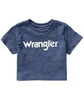 Wrangler® Baby Newborn-24 Months Short Sleeve Wrangler Logo T-Shirt