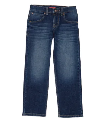 Wrangler® Big Boys 8-20 Kabel Regular-Fit Straight-Leg Denim Jeans