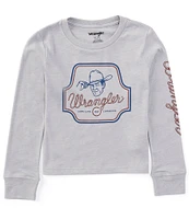 Wrangler® Big Boys 8-20 Long-Sleeve Big Tex Cowboy T-Shirt