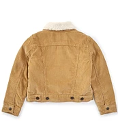 Wrangler® Big Boys 8-20 Long Sleeve Sherpa-Lined Corduroy Jacket