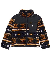 Wrangler® Big Boys 8-20 Long Sleeve Printed Sherpa Jacket