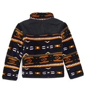 Wrangler® Big Boys 8-20 Long Sleeve Printed Sherpa Jacket