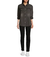 Wrangler® Boyfriend Denim Shirt