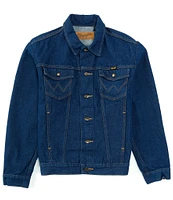 Wrangler® Cowboy Cut® Long Sleeve Unlined Denim Jacket