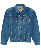 Wrangler® Cowboy Cut® Long Sleeve Unlined Denim Shirt