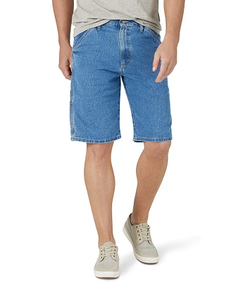 Wrangler® Elijah Free-To-Stretch 11#double; Inseam Denim Carpenter Shorts