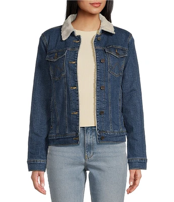 Wrangler® Sherpa Lined Denim Jacket