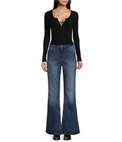 Wrangler® High Rise Flare Jeans