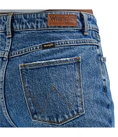 Wrangler® High Rise Straight Ankle Jeans