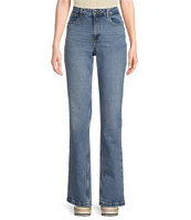 Wrangler® High Rise Straight Leg Jeans