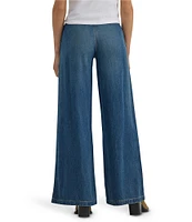 Wrangler High Rise Wide Leg Trouser Jeans