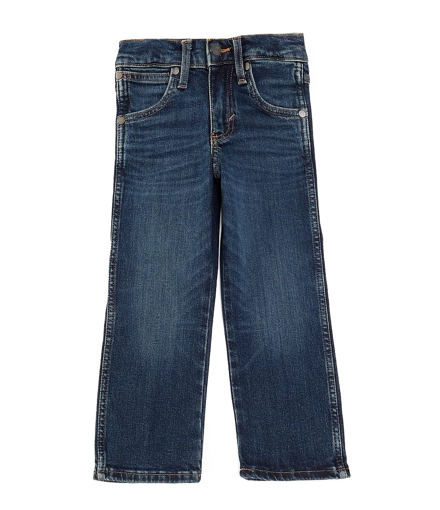 Wrangler® Little Boys 2T-7 Relaxed-Fit Bootcut-Leg Jeans