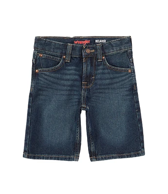 Wrangler® Little Boys 4T-7 Kabel Five-Pocket Relaxed-Fit Denim Shorts