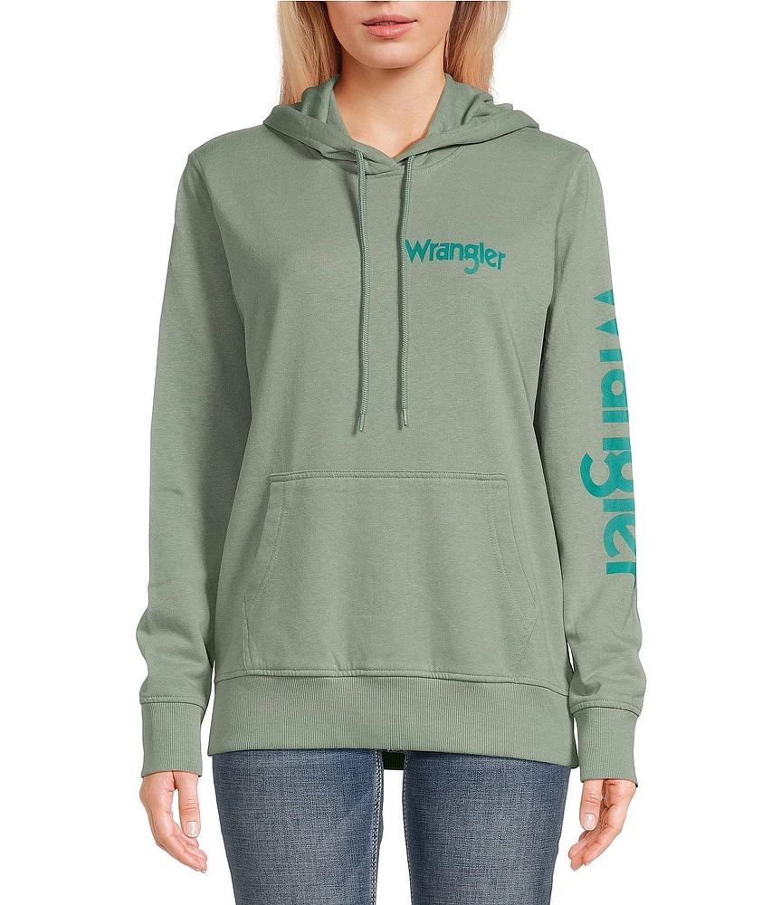 Wrangler® Logo Graphic Hoodie