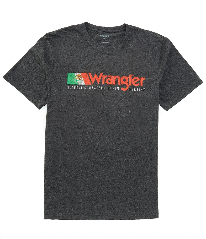 Wrangler® Logo Mexico Short Sleeve Graphic T-Shirt