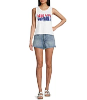 Wrangler® Long Live Cowboys Sleeveless Tank Top