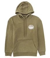 Wrangler® Long Sleeve Rope Frame Logo Graphic Fleece Hoodie