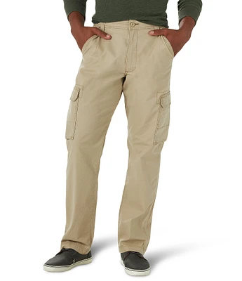 Wrangler® Loose Fit Straight Leg Cargo Twill Pants