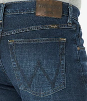 Wrangler® Regular Fit Straight Leg Denim Jeans