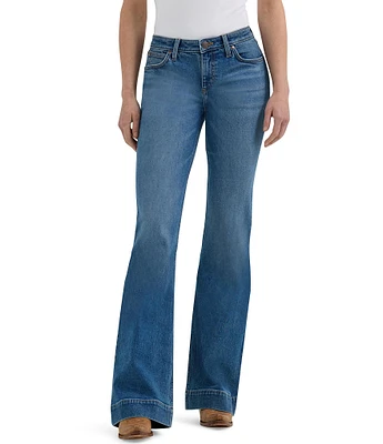 Wrangler® Retro® Allison Mid Rise Bootcut Jeans