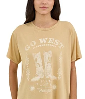 Wrangler® Retro® Go West Graphic Short Sleeve T-Shirt