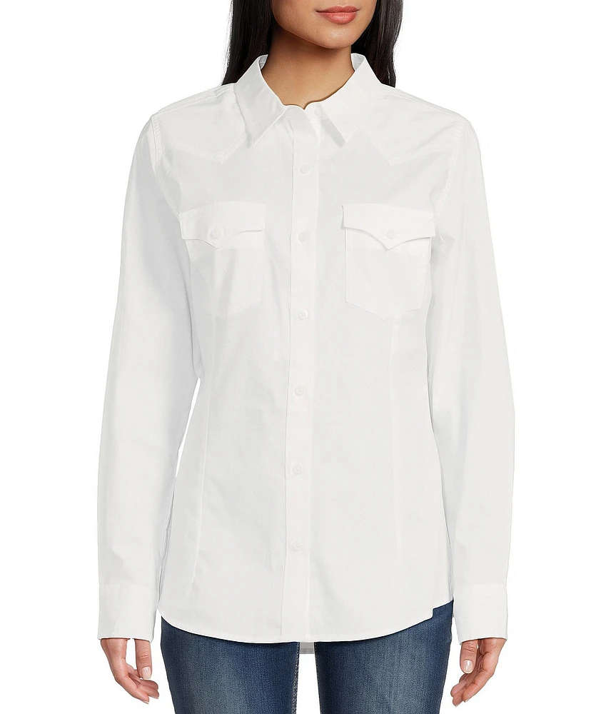 Wrangler® Retro® Long Sleeve Western Shirt