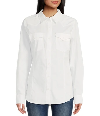 Wrangler® Retro® Long Sleeve Western Shirt