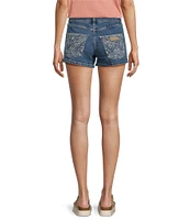 Wrangler® Retro® Mae Mid Rise Denim Shorts