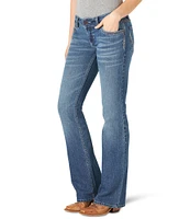 Wrangler® Retro Sadie Low Rise Back Stitch Pocket Bootcut Jeans