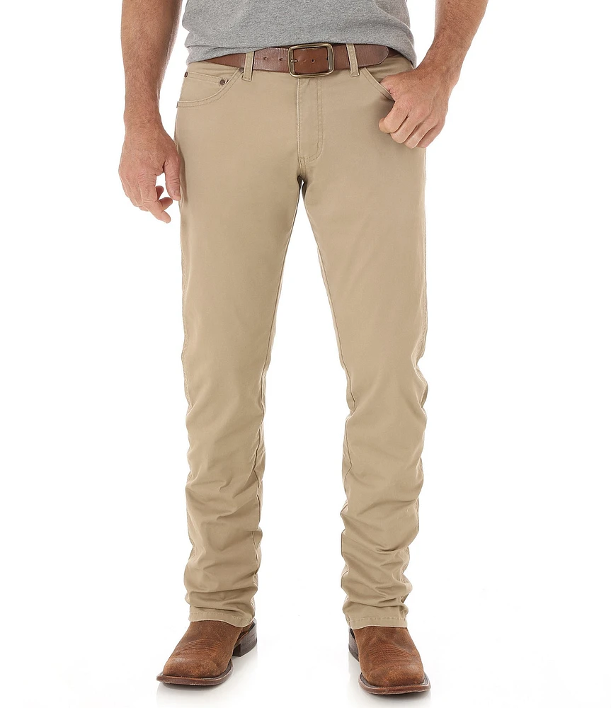 Wrangler® Retro® Slim Fit Straight Leg Twill Pants