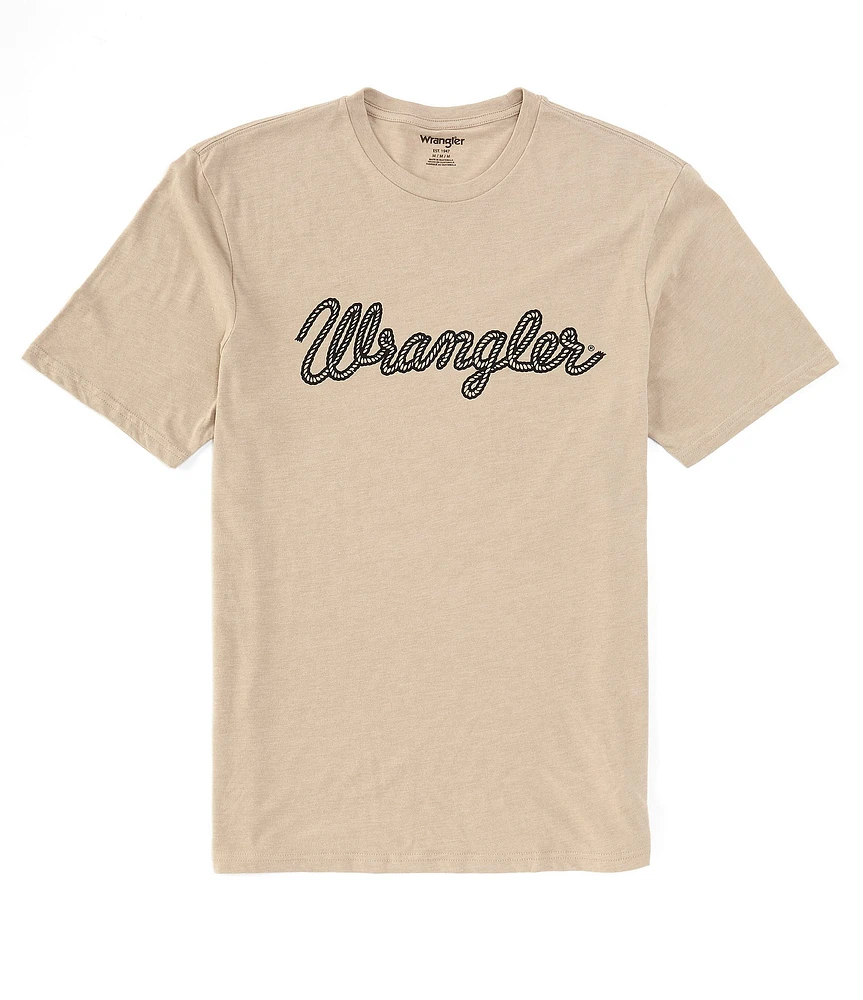 Wrangler® Short Sleeve Rope Logo T-Shirt