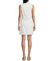 Wrangler® Sleeveless Denim A-Line Dress