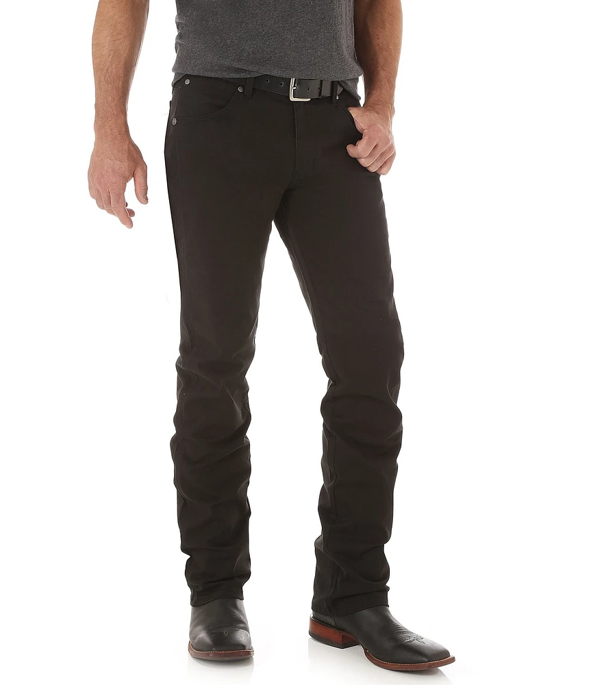 Wrangler® Straight Leg Stretch Twill Western Pants