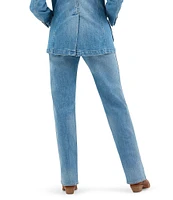 Wrangler Sunset Mid Rise Straight Jeans