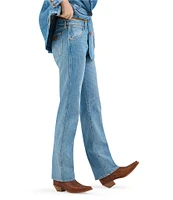 Wrangler Sunset Mid Rise Straight Jeans