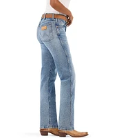 Wrangler Sunset Mid Rise Straight Leg Jeans