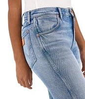 Wrangler Sunset Mid Rise Straight Leg Jeans