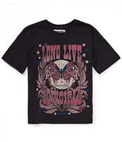 Wrangler® x Lainey Wilson Big Girls Long Live Cowgirls Graphic T-Shirt