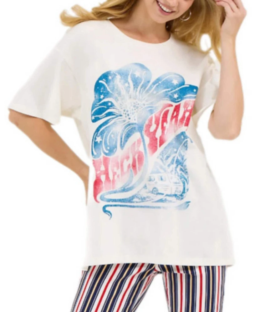 Wrangler® x Lainey Wilson Short Sleeve Heck Yeah Graphic T-Shirt