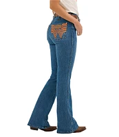 Wrangler x Whataburger Bailey High Rise Flare Jeans