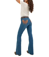 Wrangler x Whataburger Bailey High Rise Flare Jeans