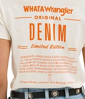 Wrangler x Whataburger Crew Neck Short Sleeve Tee
