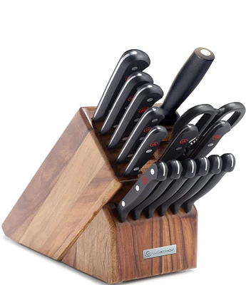 Wusthof Gourmet 16 pc Block Set, Acacia