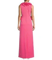 Antonio Melani x Breast Cancer Awareness Capsule Mary-Cathryn Crepe V-Neck Dress