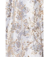 Xscape Plus Size Off-the-Shoulder Sweetheart Neck Short Sleeve Brocade Ball Gown