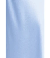 Xscape Satin Halter Neck Sleeveless Sheath Gown