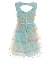 Xtraordinary Big Girls 7-16 Butterfly-Appliqued Tulle Fit & Flare Dress