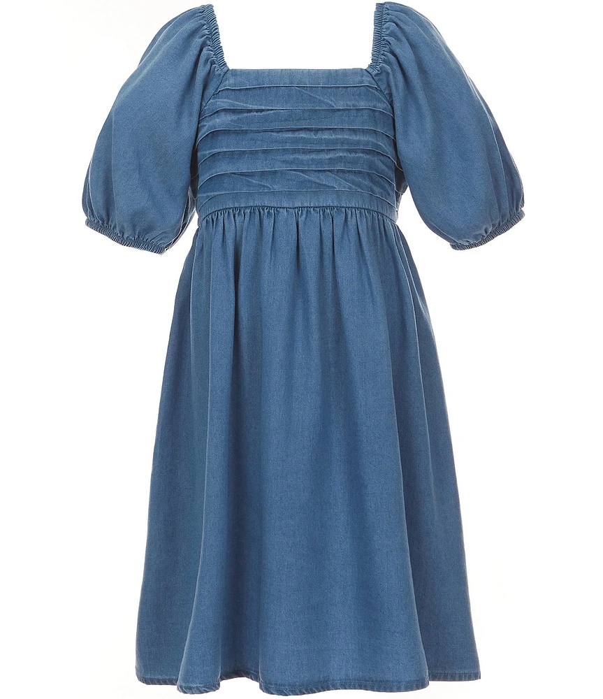 Xtraordinary Big Girls 7-16 Elbow-Sleeve Fit-And-Flare Dress