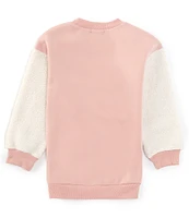 Xtraordinary Big Girls 7-16 Long Sleeve Color Block Sweatshirt