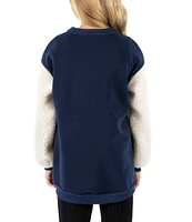 Xtraordinary Big Girls 7-16 Long Sleeve Color Block Sweatshirt